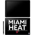 NBA Miami Heat Standard - Black Galaxy Book 12in Skin